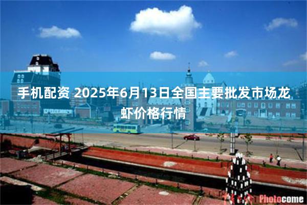手机配资 2025年6月13日全国主要批发市场龙虾价格行情